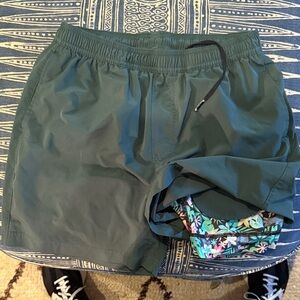 Chubbies Green Athletic Shorts
